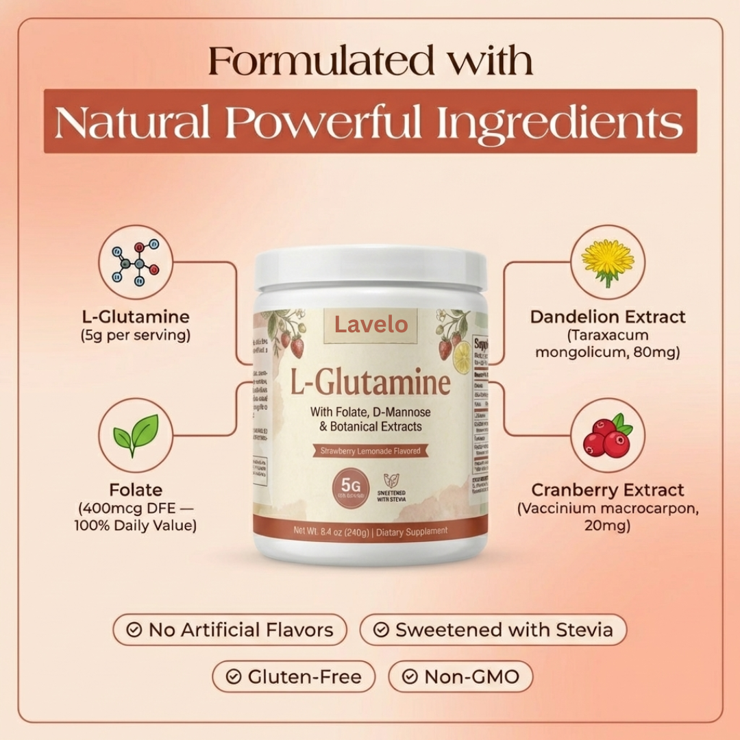 Lavelo L-Glutamine Powder